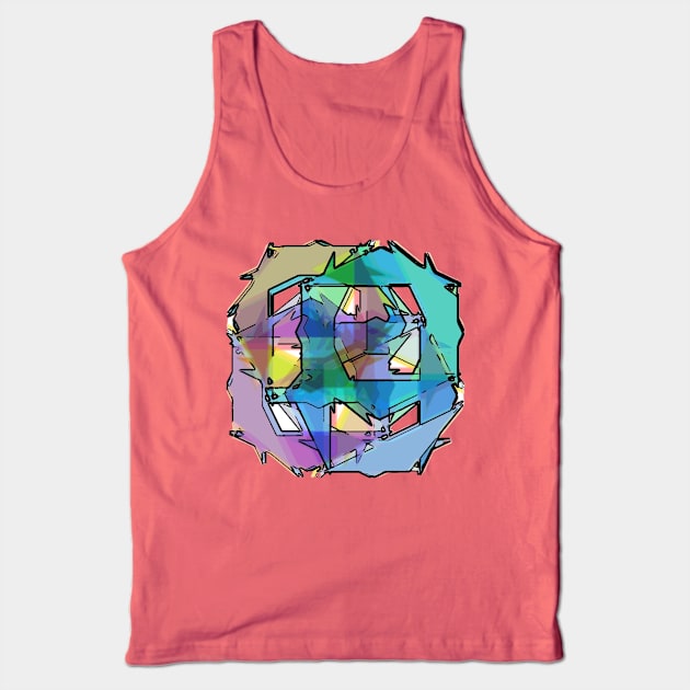 Batik aquarel Tank Top by bobdijkers